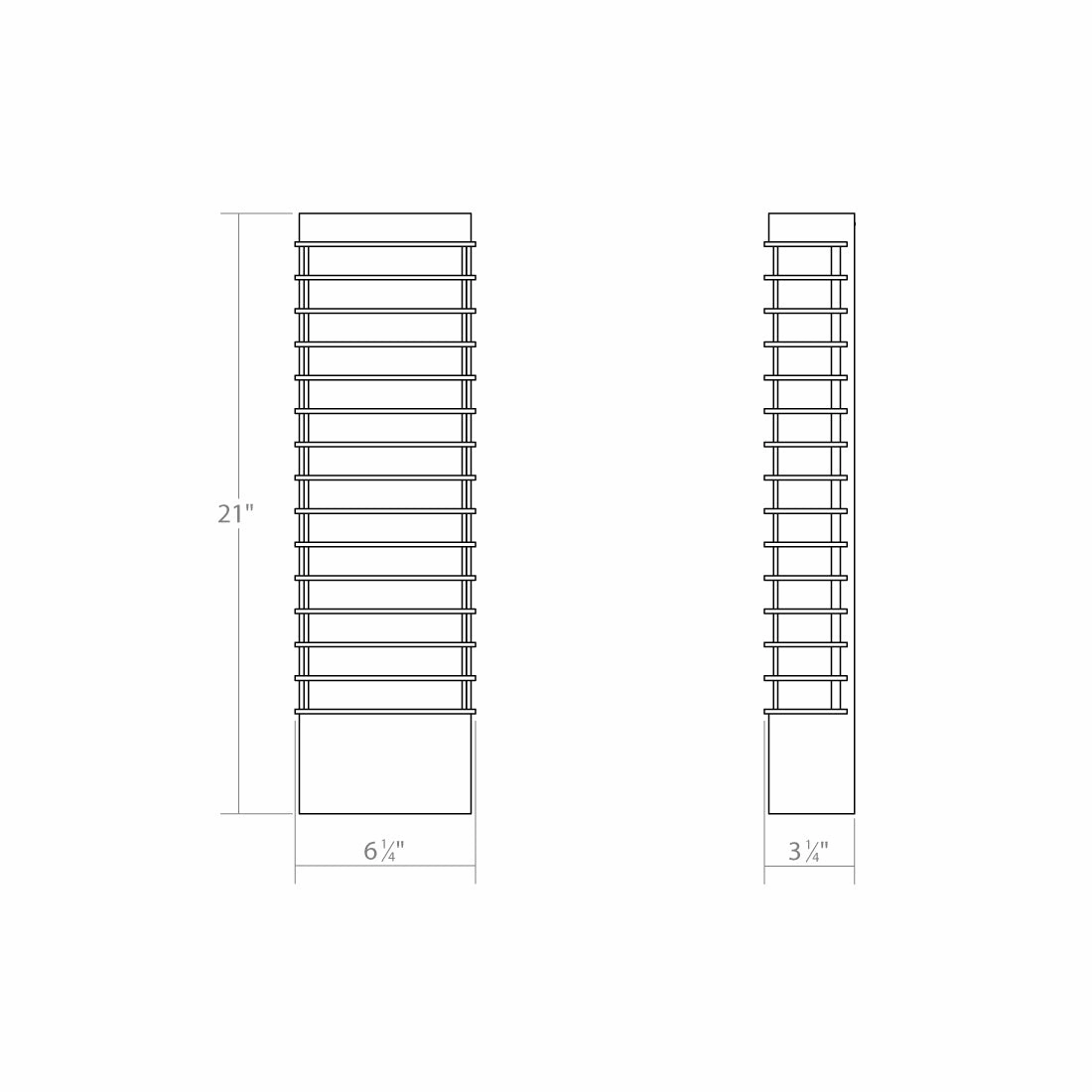 Tawa LED Wall Sconce Textured Bronze