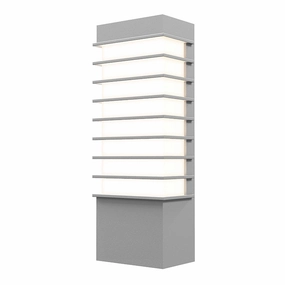 Tawa LED Wall Sconce Textured GrayOutdoor wall sconces with motion sensor