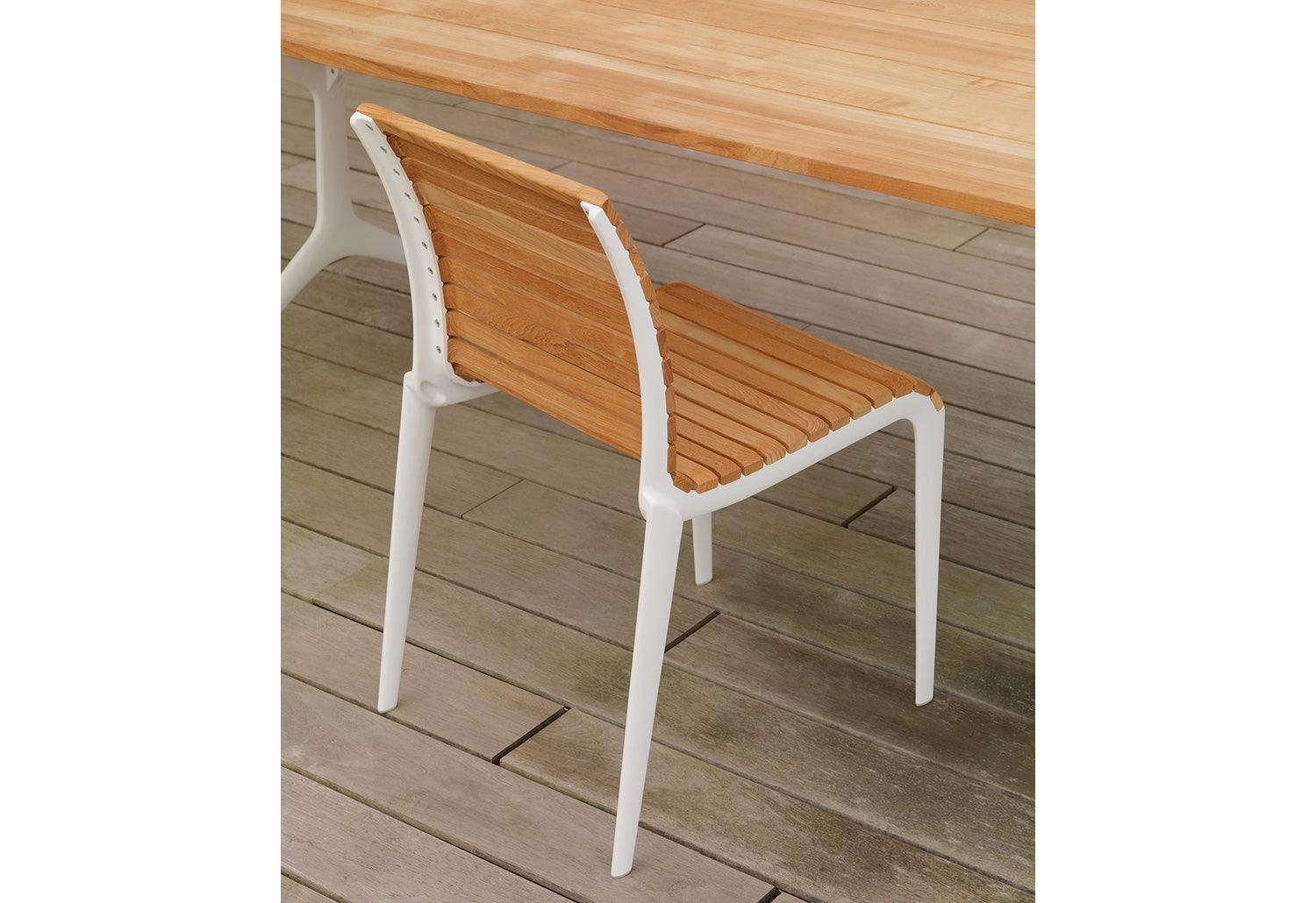 Teak outdoor chair, 2007