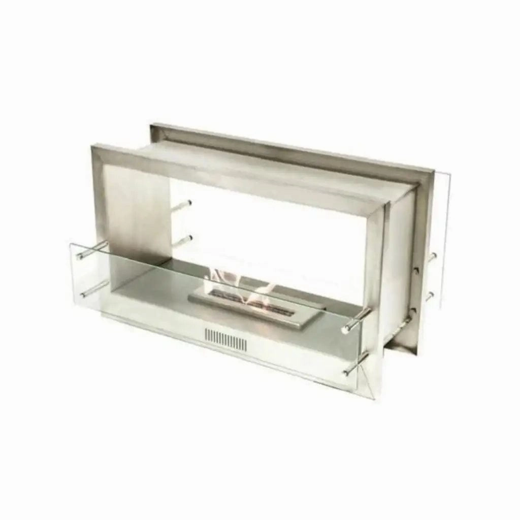 The Bio Flame 38-inch Double Sided Built-In Ethanol Firebox