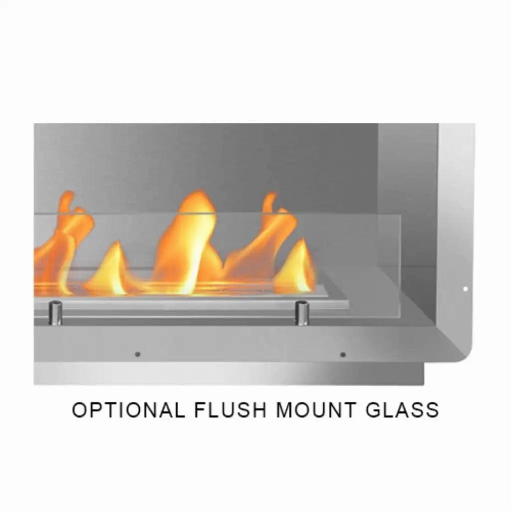 The Bio Flame 38-inch Double Sided Built-In Ethanol Firebox