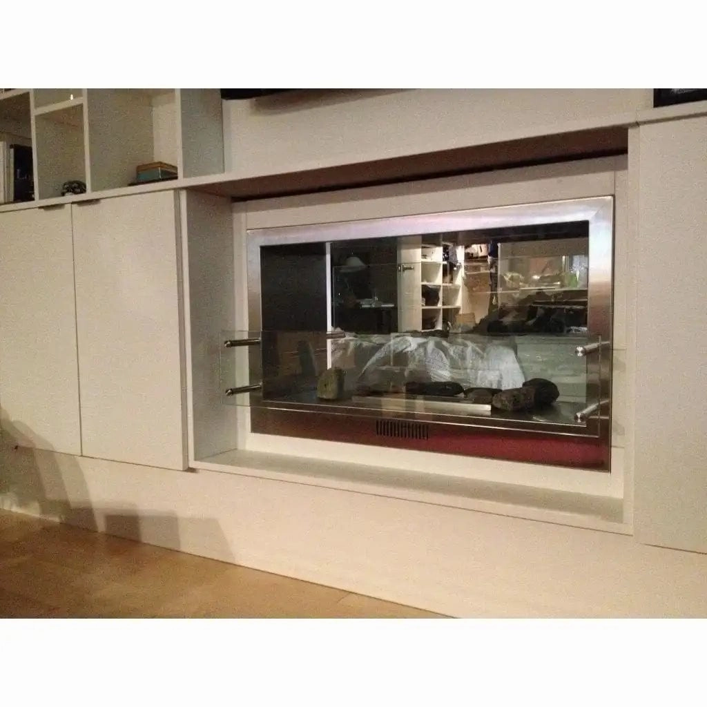 The Bio Flame 38-inch Double Sided Built-In Ethanol Firebox