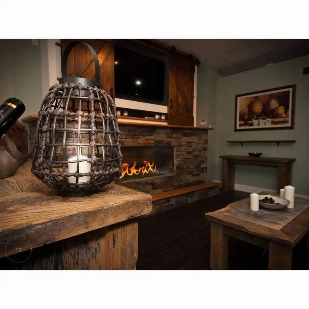 The Bio Flame 60-inch Single Sided Built-In Ethanol Firebox