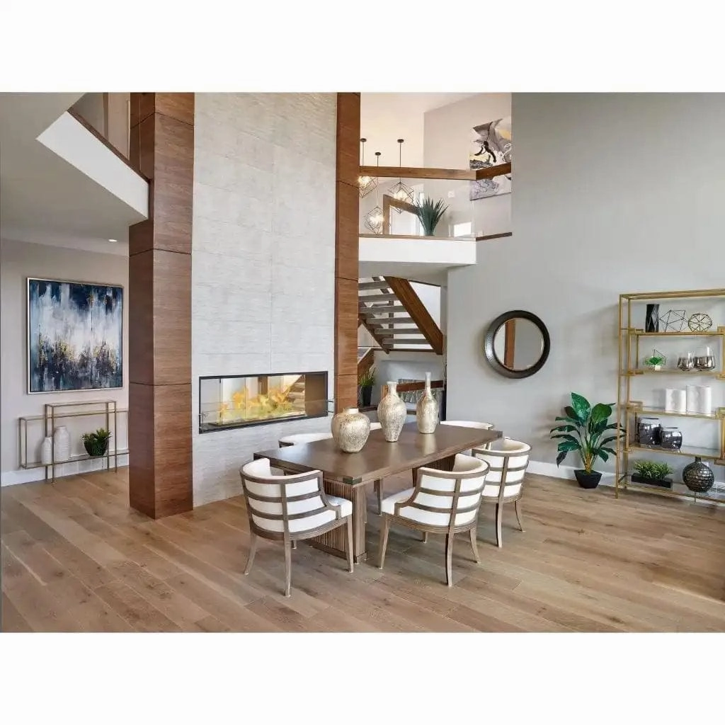 The Bio Flame 72-inch Double Sided Built-In Ethanol Firebox