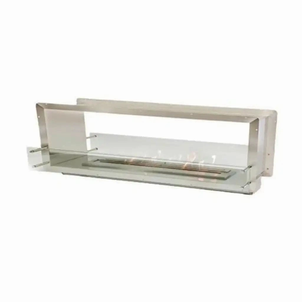 The Bio Flame 72-inch Double Sided Built-In Ethanol Firebox