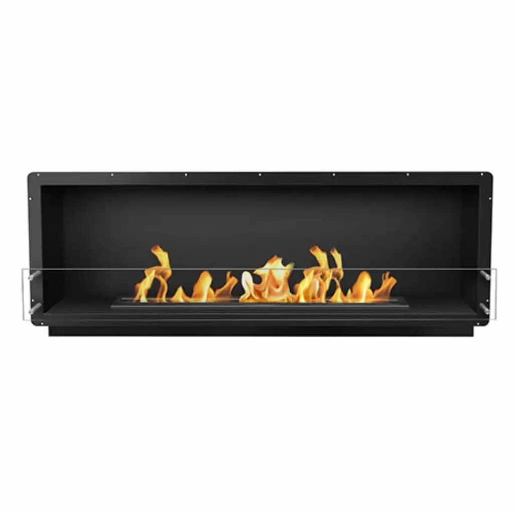 The Bio Flame 72-inch Single Sided Built-In Ethanol Firebox