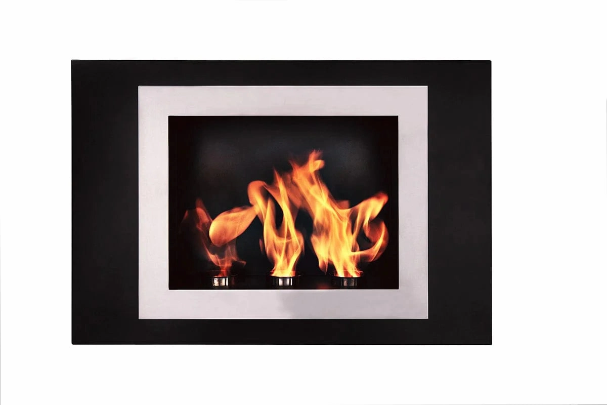 The Bio Flame Fiorenzo 33-inch Wall Mounted Ethanol Fireplace