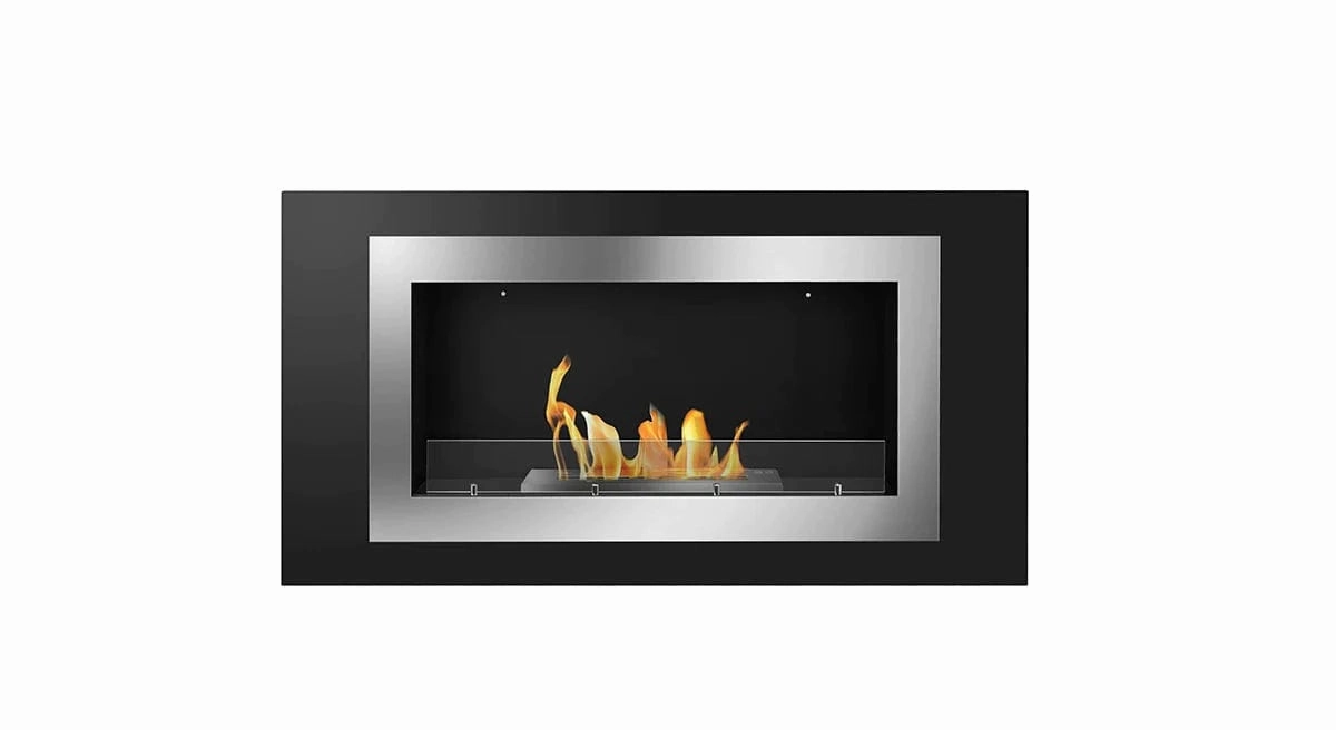 The Bio Flame Lorenzo 45-inch Wall Mounted Ethanol Fireplace