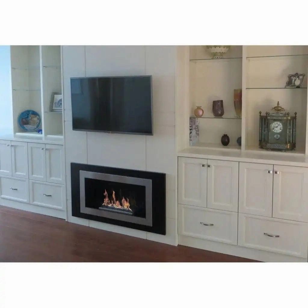 The Bio Flame Lorenzo 45-inch Wall Mounted Ethanol Fireplace