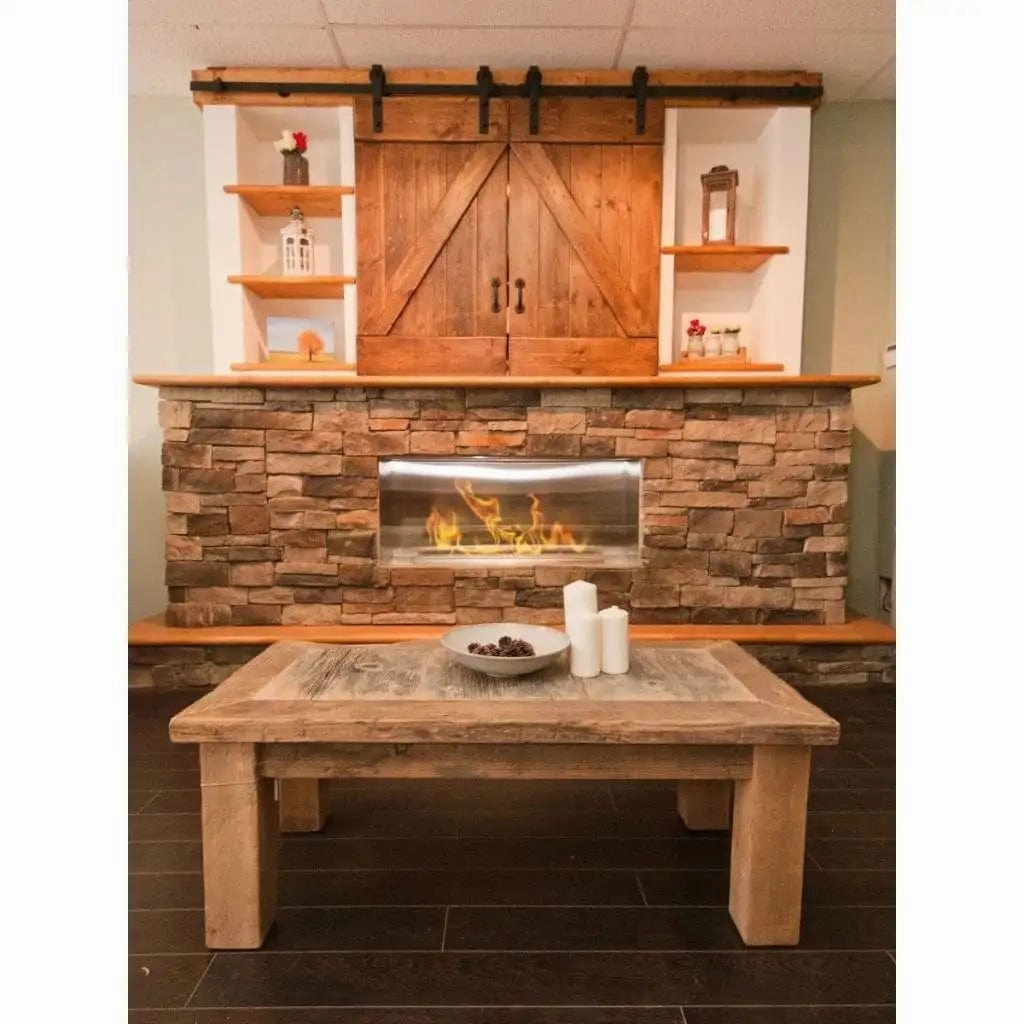 The Bio Flame Smart 51-inch Single Sided Ethanol XL Firebox