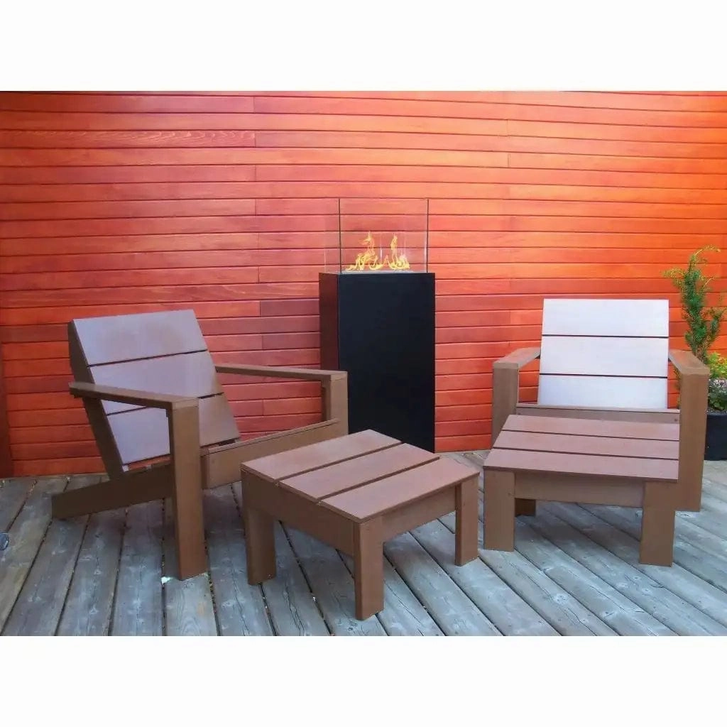The Bio Flame Torch 2.0 53-inch Freestanding Ethanol Fireplace