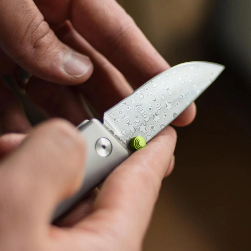 The Chapter 2 | Titanium   Damasteel