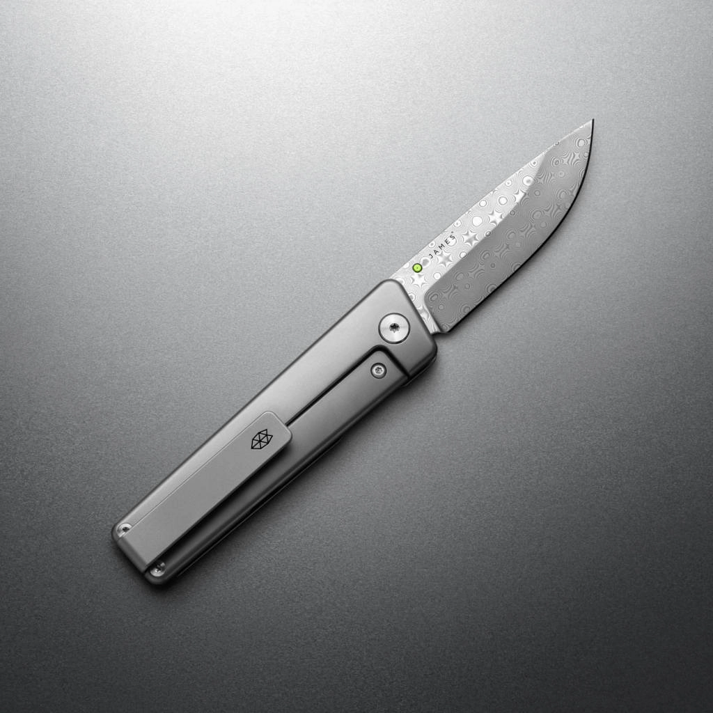 The Chapter 2 | Titanium   Damasteel
