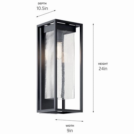 The Mercer 24" 1-Light Outdoor Wall Light