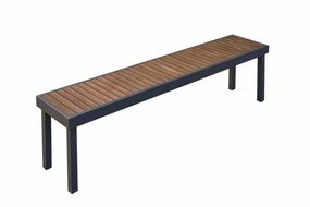 The Outdoor Greatroom Company 18 inch Long Kenwood Bench KW-LBFireproof mat for under fire pit