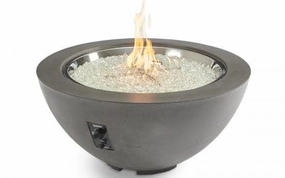 The Outdoor GreatRoom Company 42 Inch Midnight Mist Cove Gas Fire Pit Bowl CV-30MMportable outdoor fire pit with lid