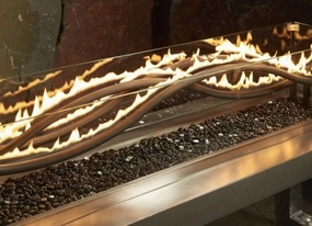 The Outdoor GreatRoom Company 56 Inch Linear Black Wave Propane Gas Burner WV-56-NGportable outdoor fire pit with lid