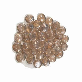 The Outdoor Greatroom Company 5-Pound Amber Crystal Fire Glass Gems CFG-AFireproof mat for under fire pit