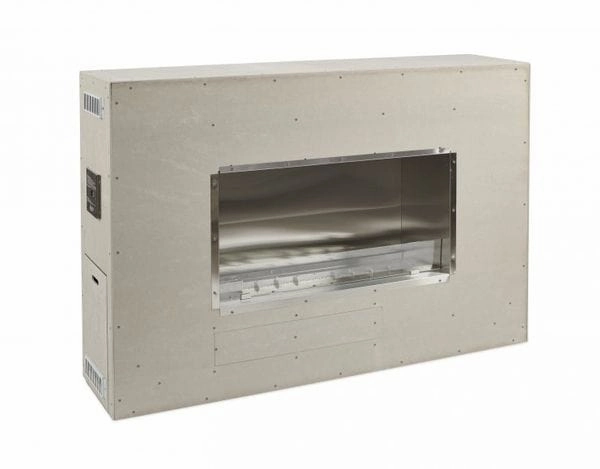 The Outdoor GreatRoom Company 60 Inch Linear Ready-to-Finish Fireplace RLFP-60DNGstone-look outdoor patio fireplace