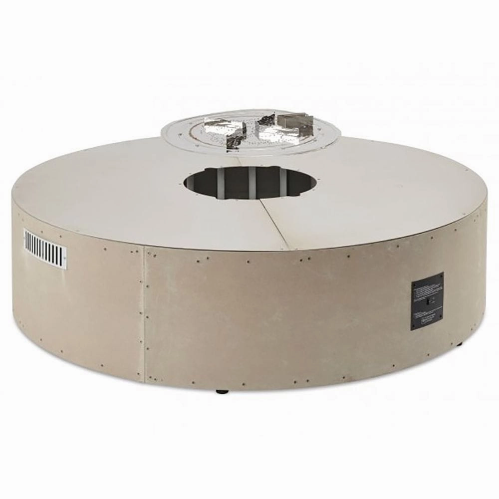 The Outdoor GreatRoom Company 60 Inch Round Ready-to-Finish Ready To Finish Fire Pit Table Kit RTF60CDNG-K