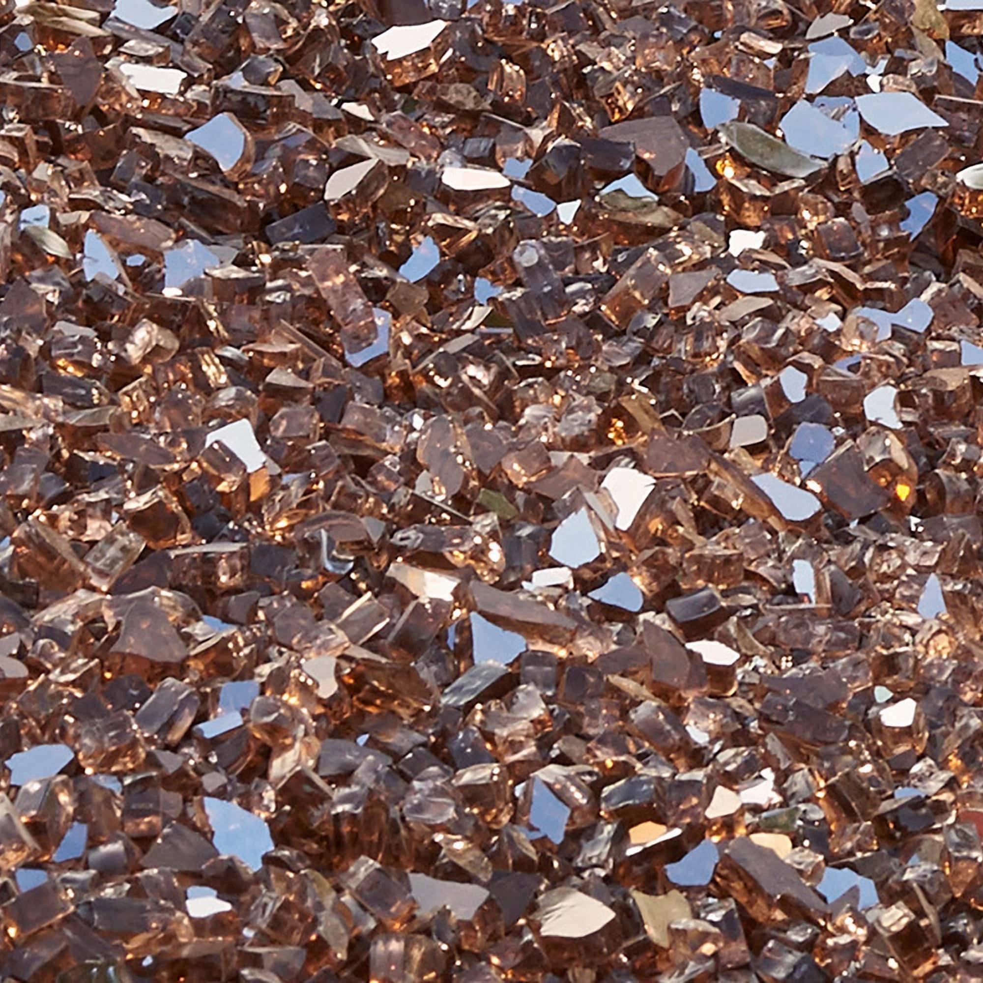 The Outdoor GreatRoom Company Crushed Tempered Fire Glass GFC-CRUSHFireproof mat for under fire pit