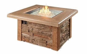 The Outdoor Greatroom Company Fire Pit Table 24 Inch Sierra Square Gas Fire Pit Tableoutdoor fire table set with chairs