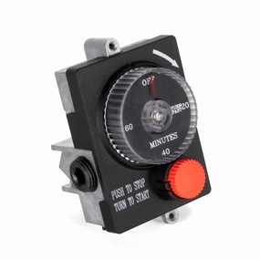 The Outdoor Plus 1-Hour Gas Timer Accessory with Emergency Stop Button OPT-ESTOPTMFireproof mat for under fire pit