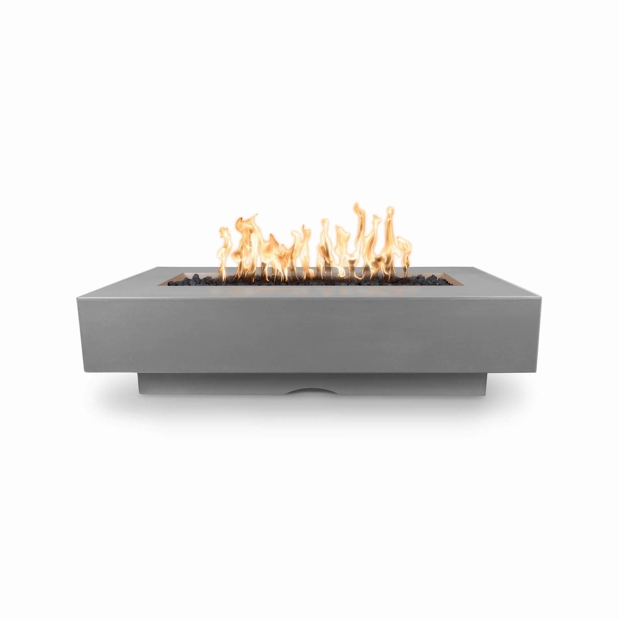 The Outdoor Plus 72-Inch Del Mar Fire Pit Match Lit with Flame Sense Ignition OPT-DEL7228FSMLportable outdoor fire pit with lid