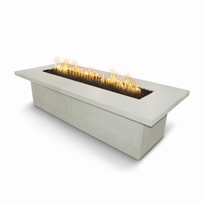 The Outdoor Plus 72-Inch Newport Fire Pit Flame Sense with Spark Ignition OPT-NPTT72FSENportable outdoor fire pit with lid