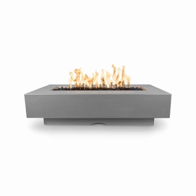 The Outdoor Plus 84-Inch Del Mar Fire Pit Match Lit with Flame Sense Ignition OPT-DEL8428FSMLportable outdoor fire pit with lid