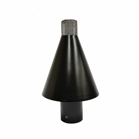 The Outdoor Plus Cone Torch Head - Silver Vein Powder Coat OPT-TT26M-SLVFireproof mat for under fire pit