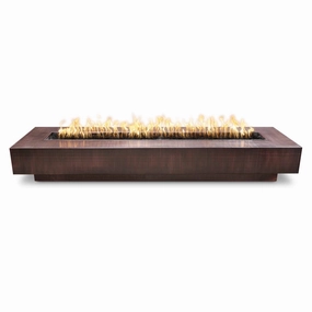 The Outdoor Plus Coronado 60-inch Gas Fire Pit Match Light OPT-COR60portable outdoor fire pit with lid