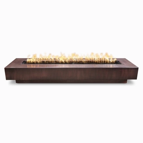 The Outdoor Plus Coronado 72-Inch Gas Fire Pit Match Light OPT-COR72portable outdoor fire pit with lid