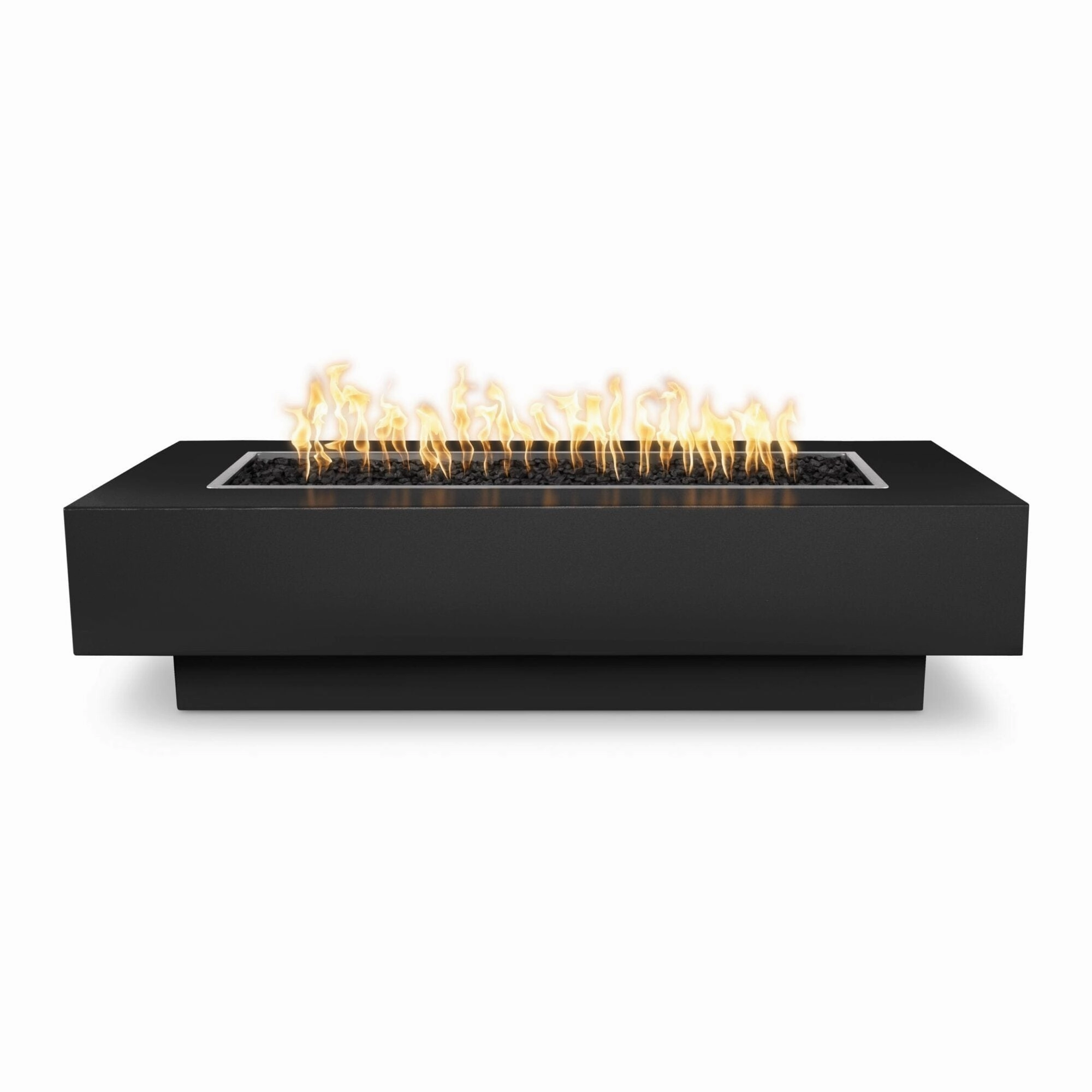 The Outdoor Plus Coronado 72-Inch Gas Fire Pit Powder Coat Steel Match Lit OPT-CORPC72portable outdoor fire pit with lid