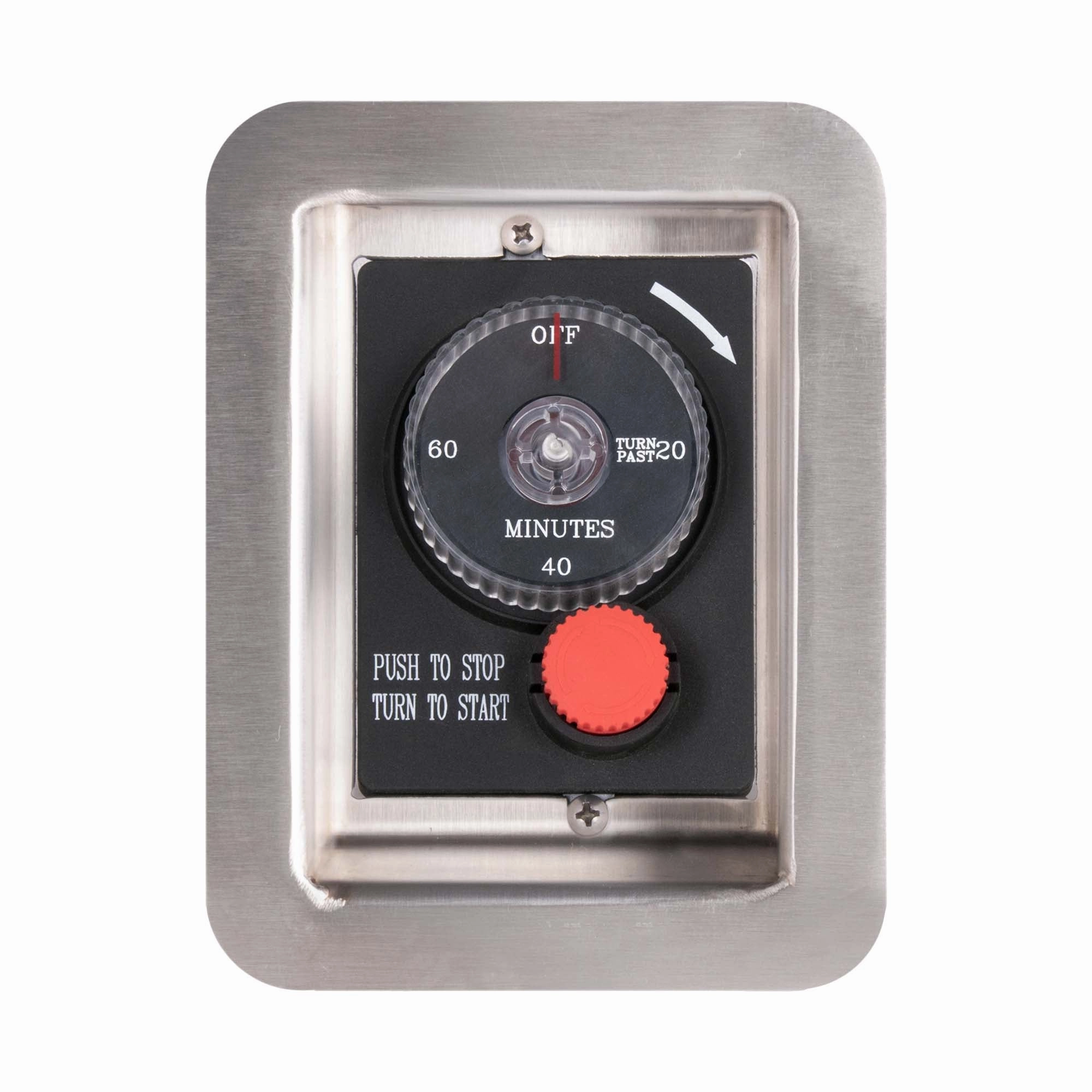 The Outdoor Plus Gas Timer & E-Stop Accessory With Recessed Panel OPT-ESTOPTMPLFireproof mat for under fire pit