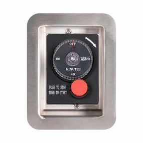 The Outdoor Plus Gas Timer & E-Stop Accessory With Recessed Panel OPT-ESTOPTMPLFireproof mat for under fire pit