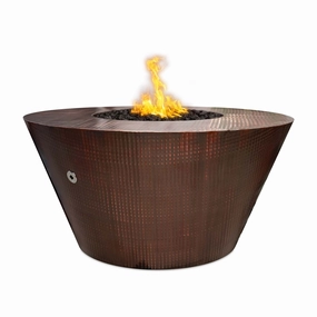 The Outdoor Plus Martillo 48-Inch Gas Fire Pit OPT-48RMportable outdoor fire pit with lid