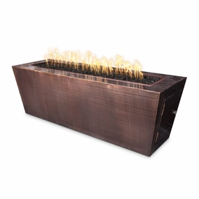 The Outdoor Plus Mesa 48-Inch Fire Pit Match Lit Ignition OPT-TT4824portable outdoor fire pit with lid