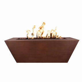 The Outdoor Plus Mesa 60-Inch Fire Pit Match Lit with Flame Sense Ignition OPT-TT6024FSMLportable outdoor fire pit with lid