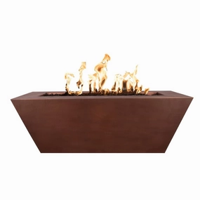 The Outdoor Plus Mesa 60-Inch Fire Pit Match Lit with Flame Sense Ignition OPT-TT6024FSMLportable outdoor fire pit with lid