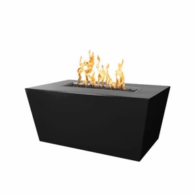 The Outdoor Plus Mesa 72-Inch Fire Pit Powder Coated Steel Match Lit OPT-PCTT7224portable outdoor fire pit with lid