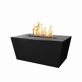 The Outdoor Plus Pismo 72-Inch Fire Pit Powder Coat Steel Electronic Ignition OPT-R7224PCREKITportable outdoor fire pit with lid
