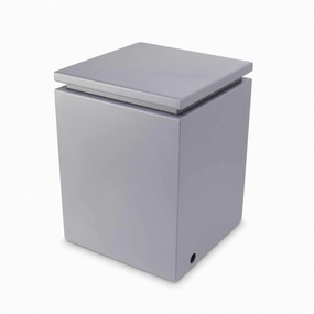 The Outdoor Plus Powder Coated Liquid Propane Tank Enclosure OPT-LPHIDEPCportable outdoor fire pit with lid