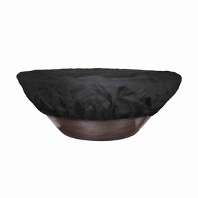 The Outdoor Plus Round 38-Inch Canvas Bowl Cover OPT-BCVR-38RFireproof mat for under fire pit