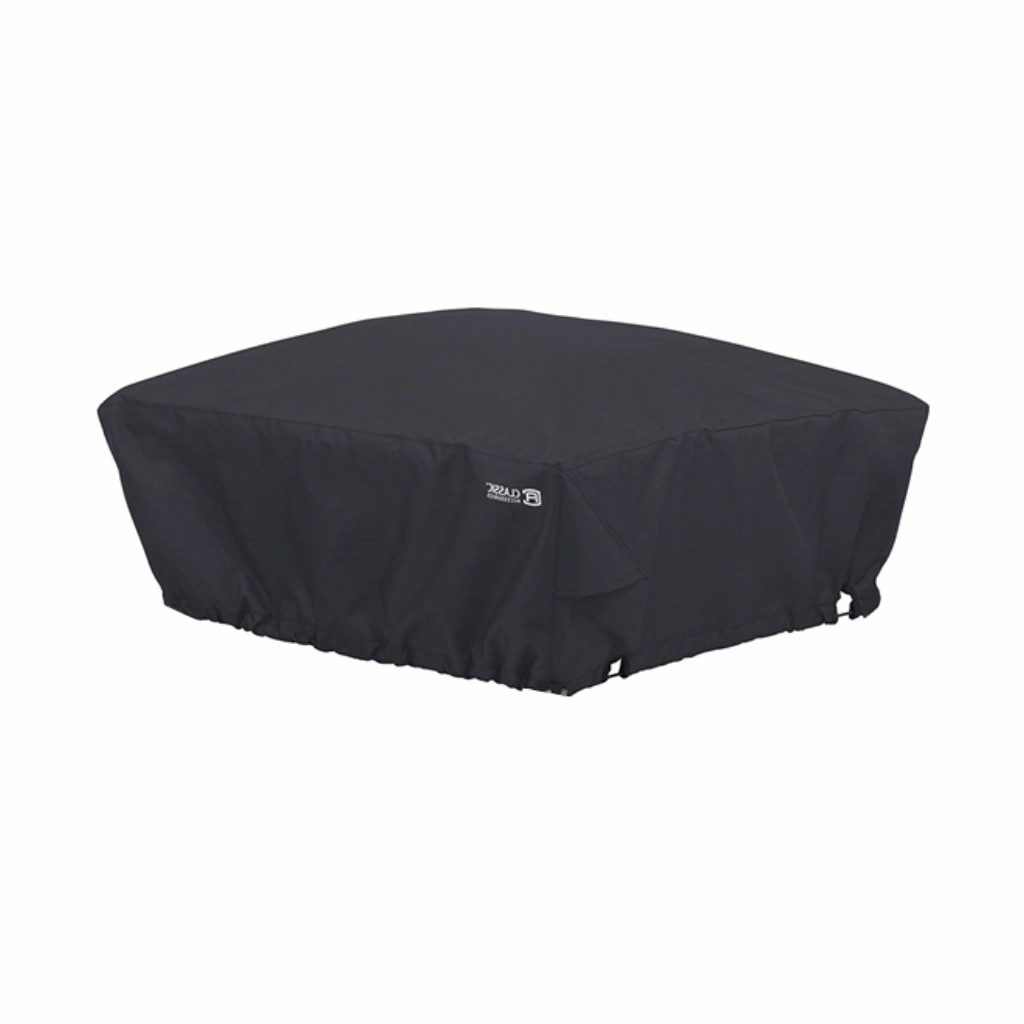 The Outdoor Plus Square 30-Inch Canvas Bowl Cover OPT-BCVR-3030Fireproof mat for under fire pit