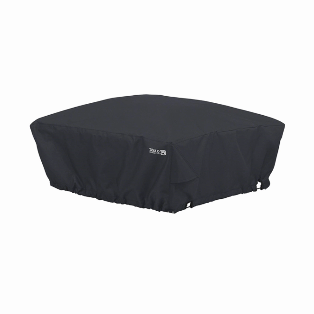 The Outdoor Plus Square 36-Inch Canvas Bowl Cover OPT-BCVR-3636Fireproof mat for under fire pit