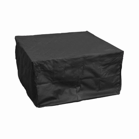 The Outdoor Plus Square 42 x 42-inch Canvas Cover OPT-CVR-4242Fireproof mat for under fire pit