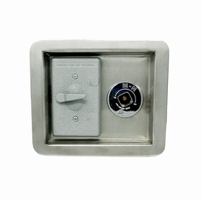 The Outdoor Plus Weatherproof Switch Accessory With Key Valve - Recessed Panel OPT-WPS110VKVRPFireproof mat for under fire pit
