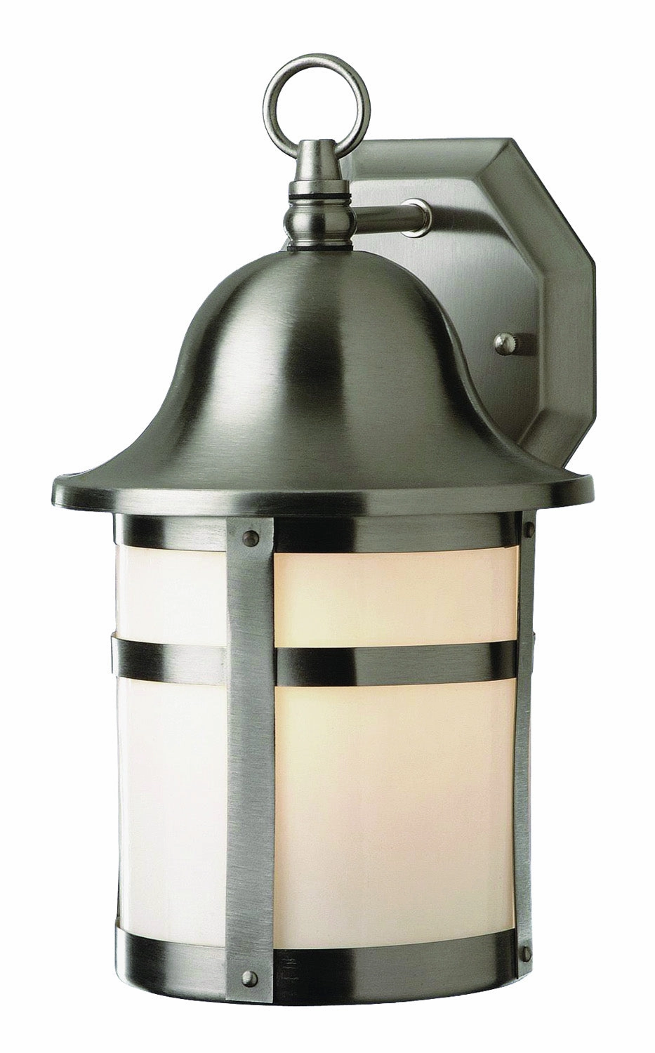 Thomas Two Light Wall Lantern Brushed NickelOutdoor wall sconces with motion sensor