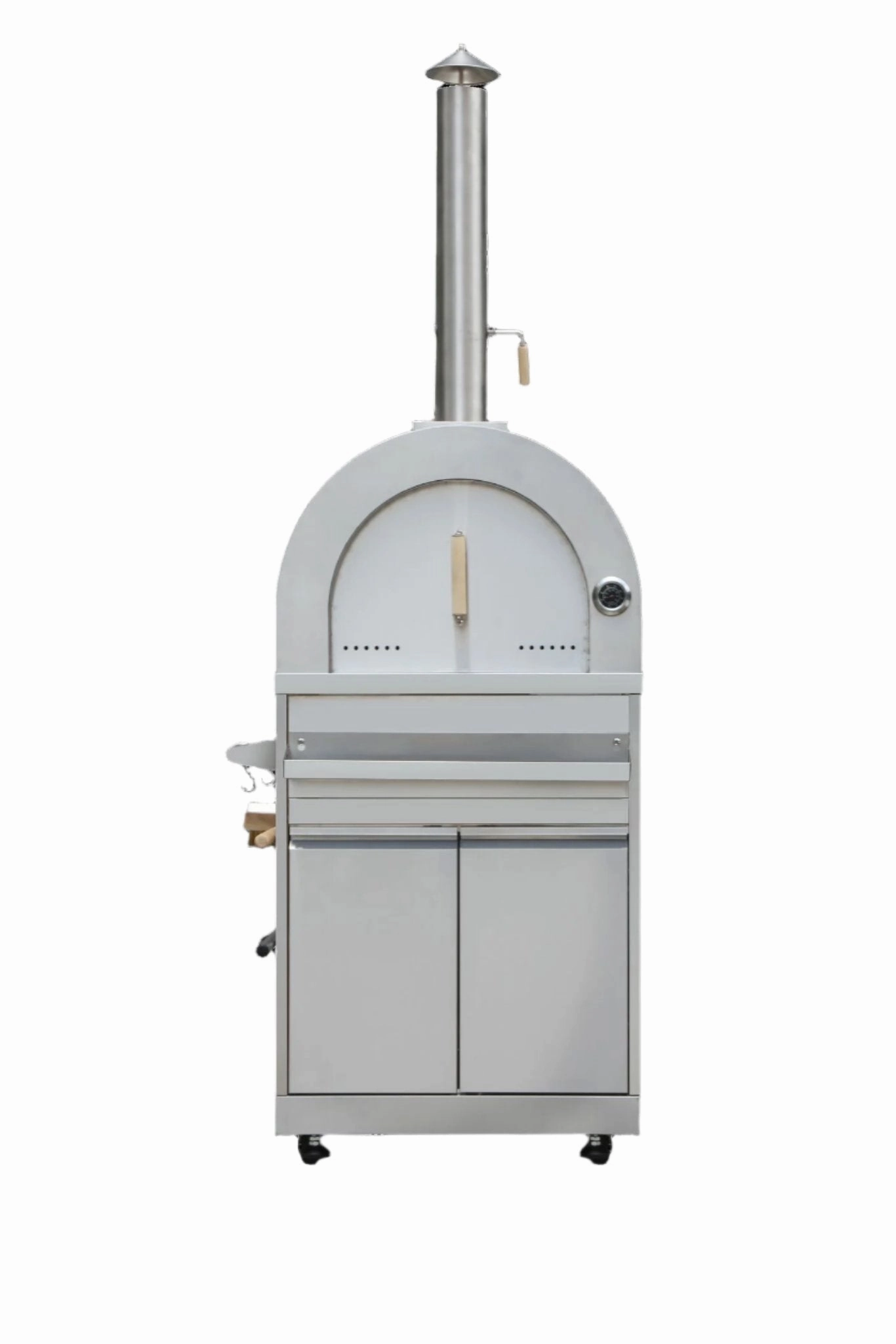 Thor Kitchen Stainless Steel Modular Wood Burning Outdoor Pizza Oven - MK07SS304 outdoor griddle for camping trips